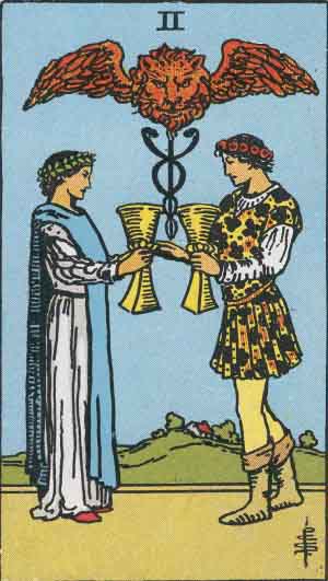Two of Cups 圣杯二