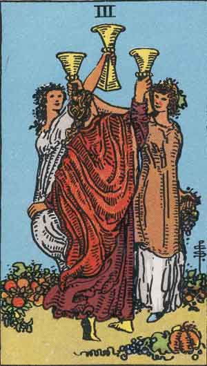 Three of Cups 圣杯三