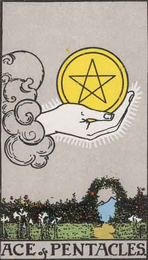 Ace of Pentacles 星币一
