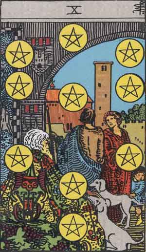 Ten of Pentacles 星币十