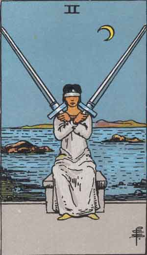 Two of Swords 宝剑二