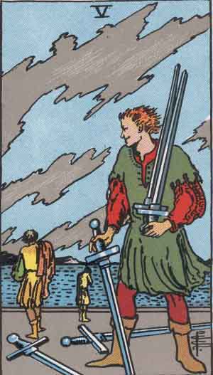 Five of Swords 宝剑五