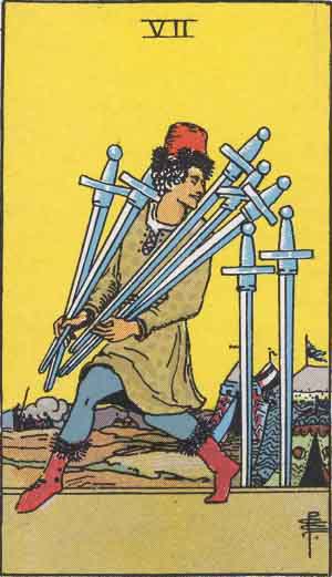 Seven of Swords 宝剑七