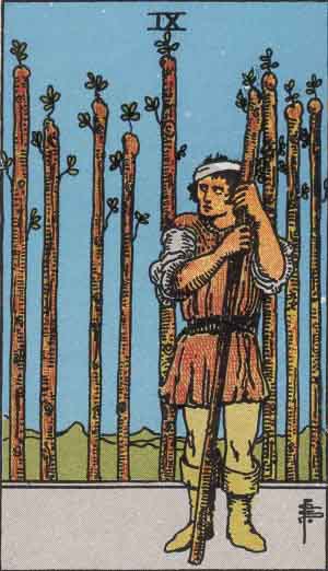 Nine of Wands 权杖九
