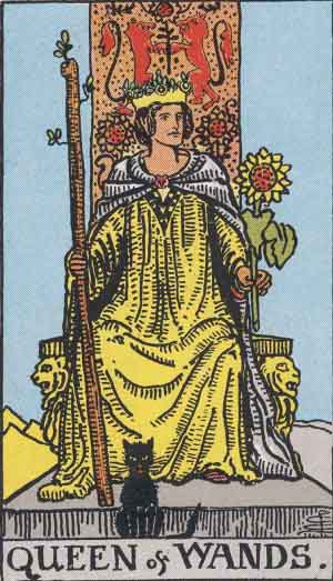 Queen of Wands 权杖王后