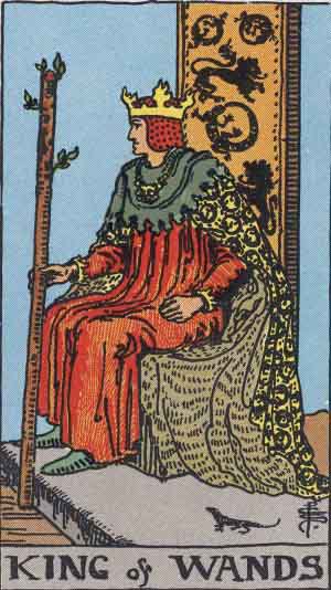 King of Wands 权杖国王